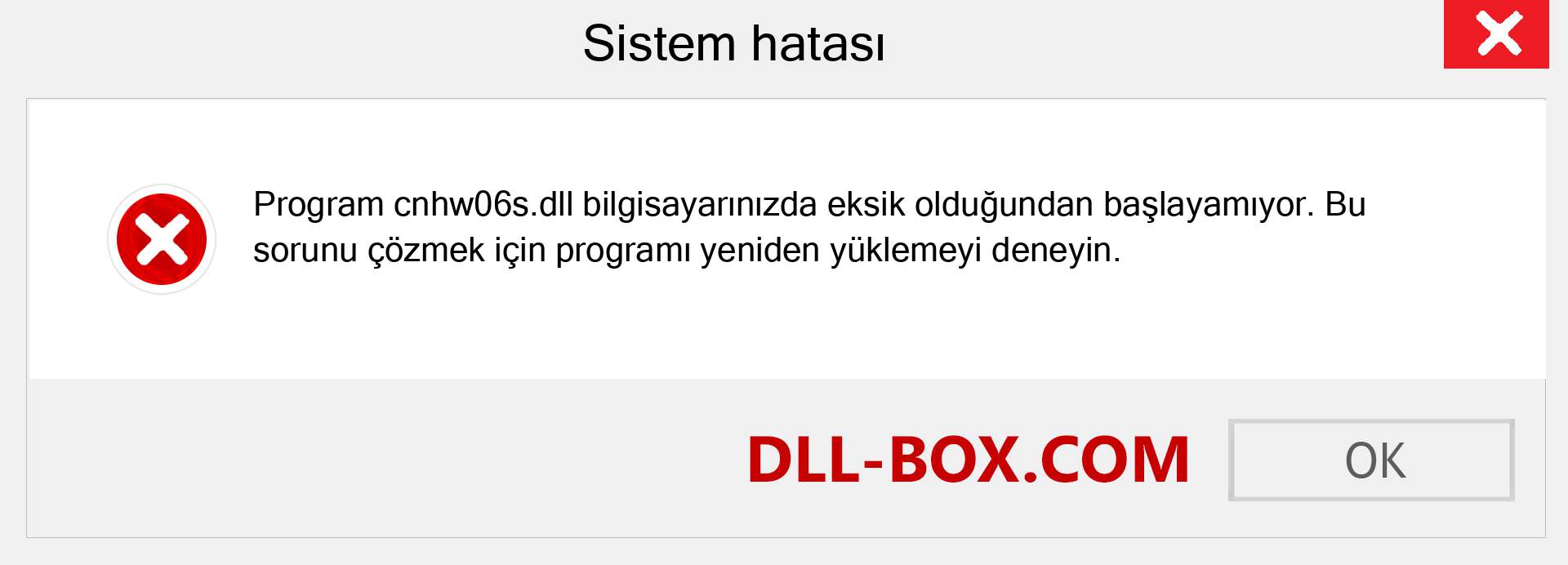 cnhw06s.dll dosyası eksik mi? Windows 7, 8, 10 için İndirin - Windows'ta cnhw06s dll Eksik Hatasını Düzeltin, fotoğraflar, resimler
